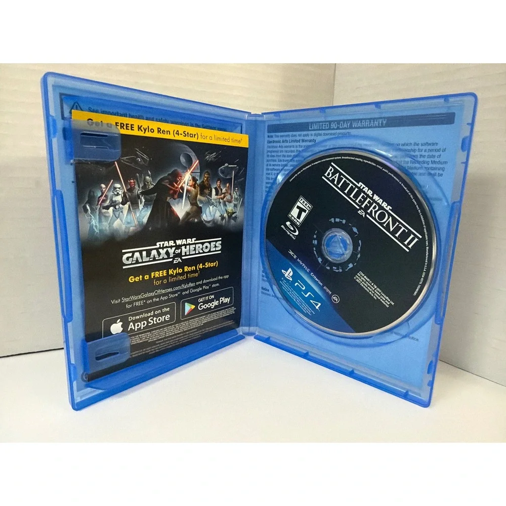 Sony PS4 Blue Star Wars Battlefront II Game Case
